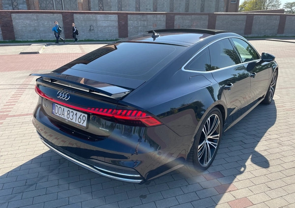 Audi A7 cena 209000 przebieg: 31000, rok produkcji 2019 z Wrocław małe 742